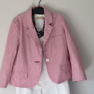 Old Navy seersucker blazer.